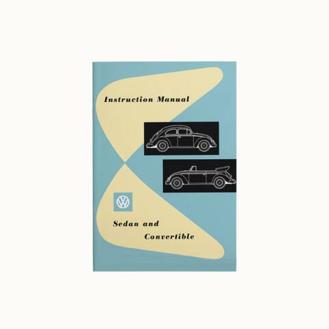 VW Beetle Owners Manual 50's